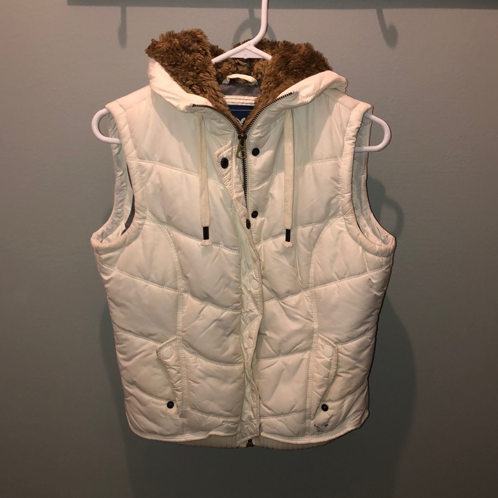 Winter White Vest